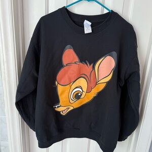 Disney Jumbo Bambi Sweatshirt, Size Medium, Disney Bambi